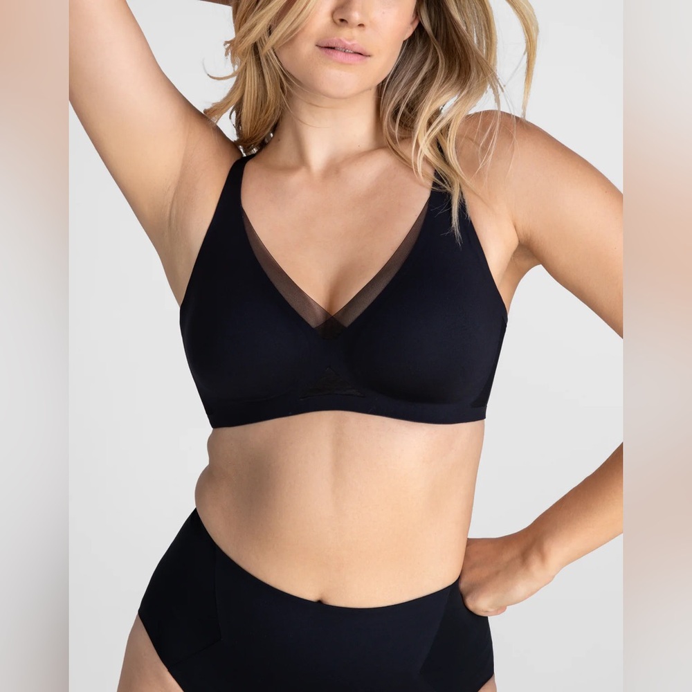 Honeylove Crossover V-Neck Bra 34B/C